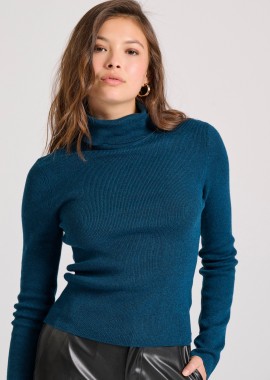 Cashmere blend πλεκτό ζιβάγκο