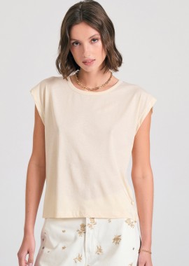 Γυναικείο t-shirt με ανοιχτή πλάτη