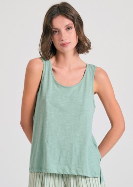 Γυναικείο μονόχρωμο tank top - The essentials