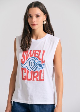 Γυναικείο t-shirt με graphic τύπωμα