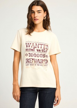 T-shirt με τύπωμα 