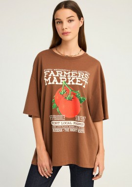 T-shirt με τύπωμα 