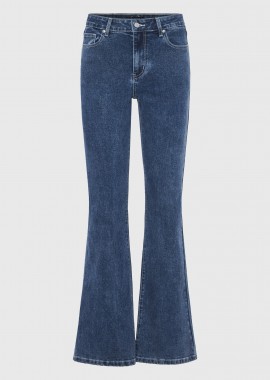 Flare fit τζιν παντελόνι