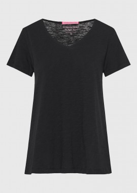 T-shirt με V λαιμόκοψη - The basics collection