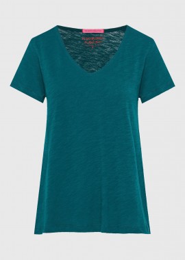 T-shirt με V λαιμόκοψη - The basics collection