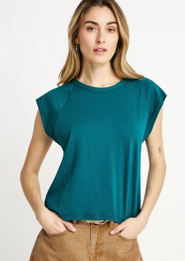 Γυναικείο κοντομάνικο T-shirt - The basics collection