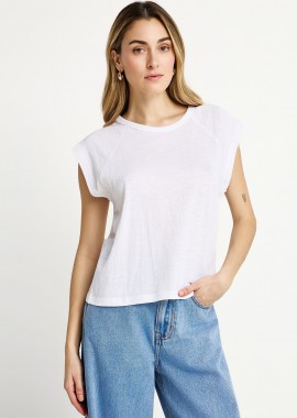 Γυναικείο κοντομάνικο T-shirt - The basics collection