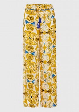 Γυναικεία wide leg παντελόνα