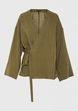 Γυνακείο ριγέ κιμονό