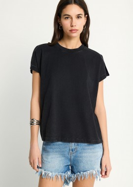 T-shirt με άνοιγμα στο μανίκι