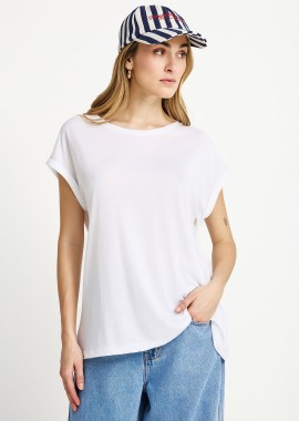 Γυναικείο t-shirt με στρογγυλή λαιμόκοψη - The basic collection