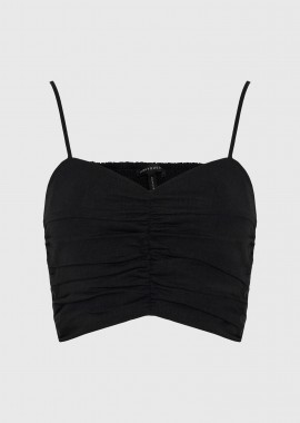 Γυναικείο εφαρμοστό cropped τοπ