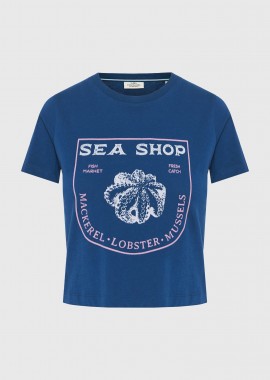 Γυναικείο βαμβακερό t-shirt με τύπωμα