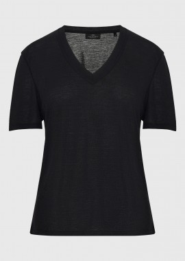 Γυναικείο t-shirt με V λαιμόκοψη