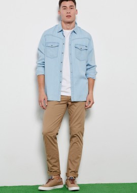 Essential comfort chino παντελόνι