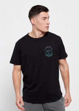 Loose fit t-shirt με τύπωμα στην πλάτη