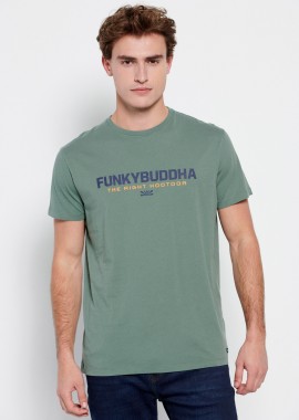 T-shirt με Funky Buddha τύπωμα