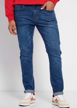 Τζιν παντελόνι tapered fit