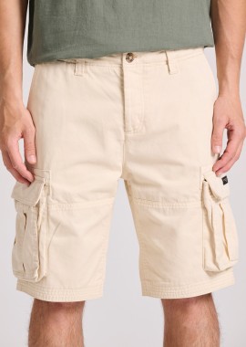 Comfort fit ανδρική cargo βερμούδα