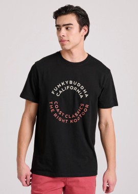 T-shirt με text artwork τύπωμα στο στήθος