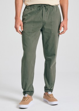 Garment dyed chino παντελόνι με cuffed τελείωμα