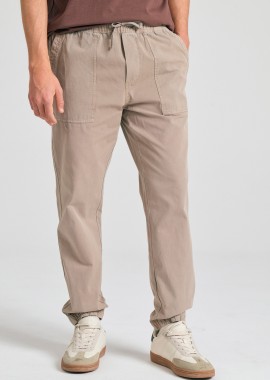 Garment dyed chino παντελόνι με cuffed τελείωμα
