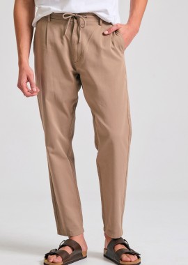 Comfort fit garment dyed chino παντελόνι