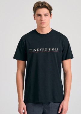 T-shirt με branded τύπωμα στο στήθος