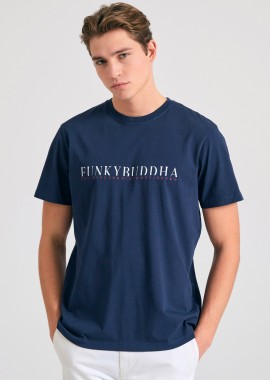 T-shirt με branded τύπωμα στο στήθος
