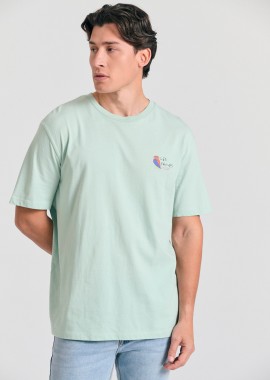 Relaxed fit t-shirt με graphic τύπωμα