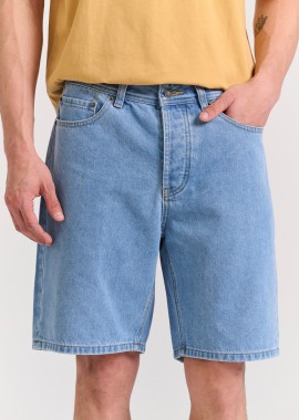 Ανδρική comfort fit τζιν βερμούδα