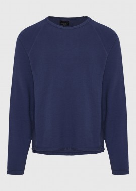 Regular fit t-shirt με raw edges
