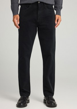 Ανδρικό πεντάτσεπο μονόχρωμο παντελόνι