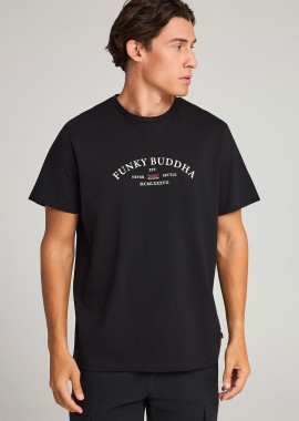 T-shirt με text logo τύπωμα στο στήθος
