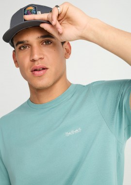 Ανδρικό μονόχρωμο T-shirt - The basics collection