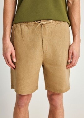 Ανδρική λινή chino βερμούδα