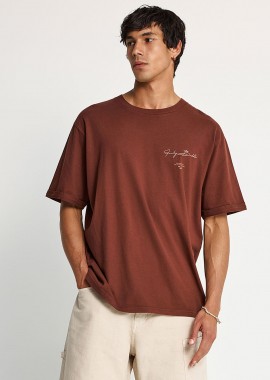 Ανδρικό βαμβακερό t-shirt με τύπωμα