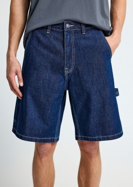 Ανδρική baggy βαμβακερή βερμούδα τζην