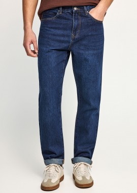 Ανδρικό straight fit τζην από βαμβάκι