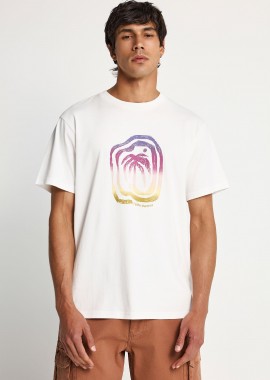 Ανδρικό βαμβακερό t-shirt με τύπωμα