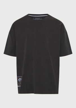 Ανδρικό t-shirt με τύπωμα στην πλάτη