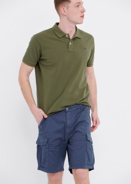 Relaxed fit cargo βερμούδα