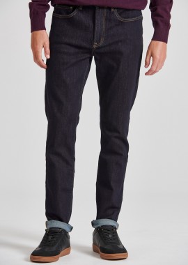 Slim tapered fit τζιν παντελόνι