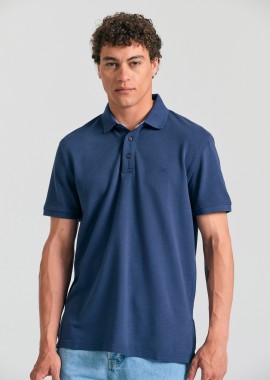 Essential polo μπλούζα με κέντημα Garage 55.