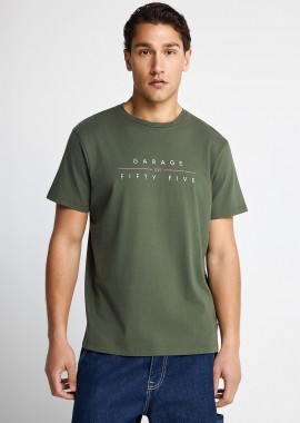 Ανδρικό t-shirt Garage 55 με τύπωμα