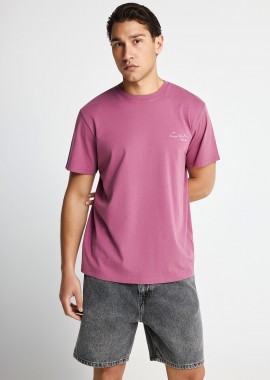 Ανδρικό t-shirt Garage 55 με τύπωμα στην πλάτη