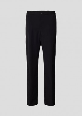 HUGO - HUGO Ανδρικό Μαύρο Plain Trousers In Black