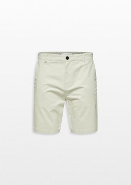 SELECTED HOMME - SELECTED HOMME Ανδρικό Μπεζ Comfort Fit Shorts