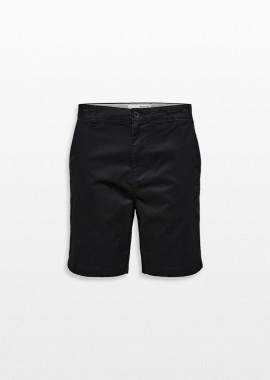 SELECTED HOMME - SELECTED HOMME Ανδρικό Μαύρο Comfort Fit Shorts
