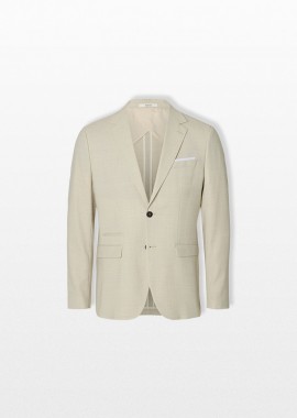 SELECTED HOMME Ανδρικό Μπεζ Single Breasted Blazer